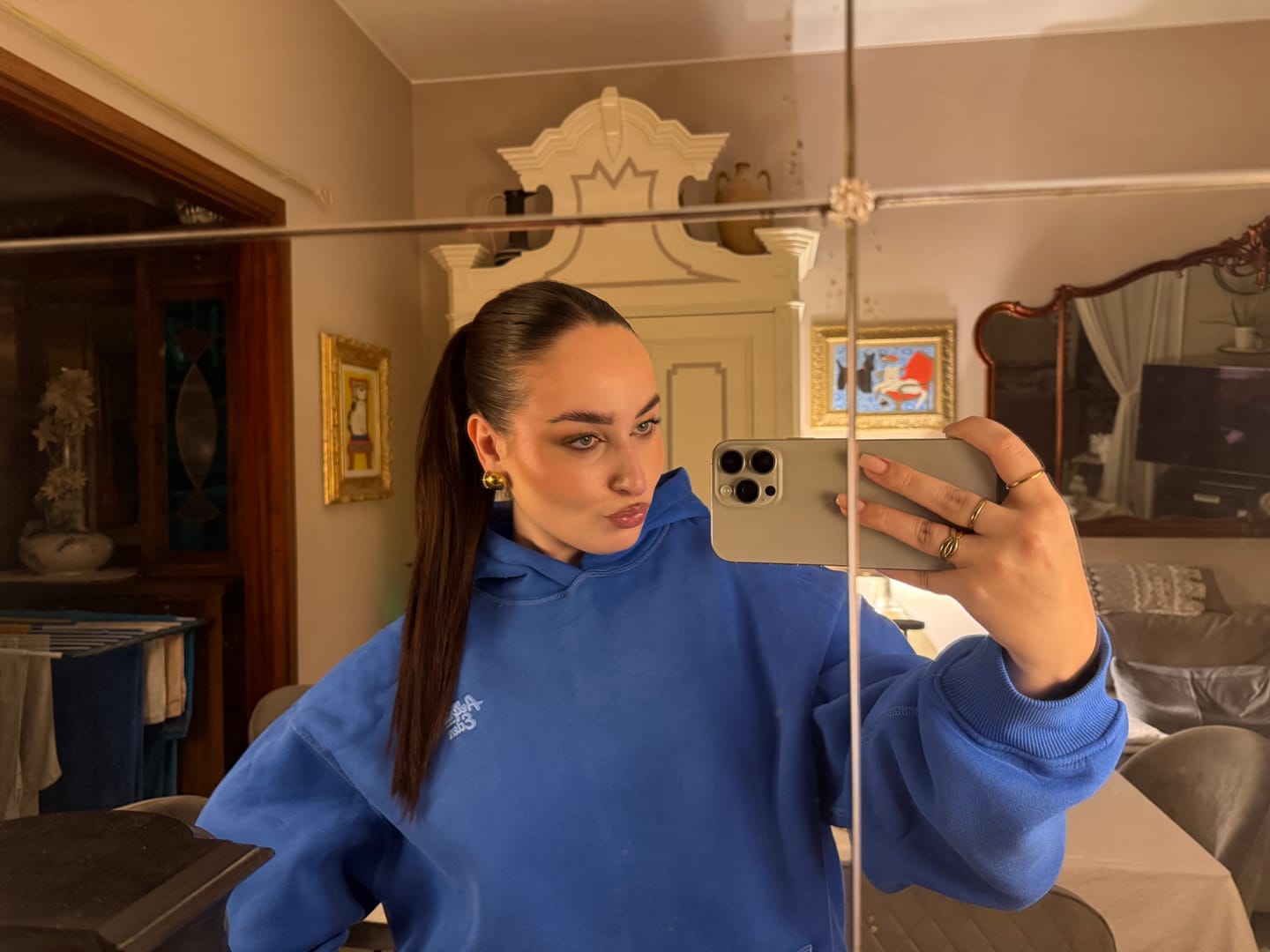 Customer photo review of Soufflé Baggy Hoodie Sets