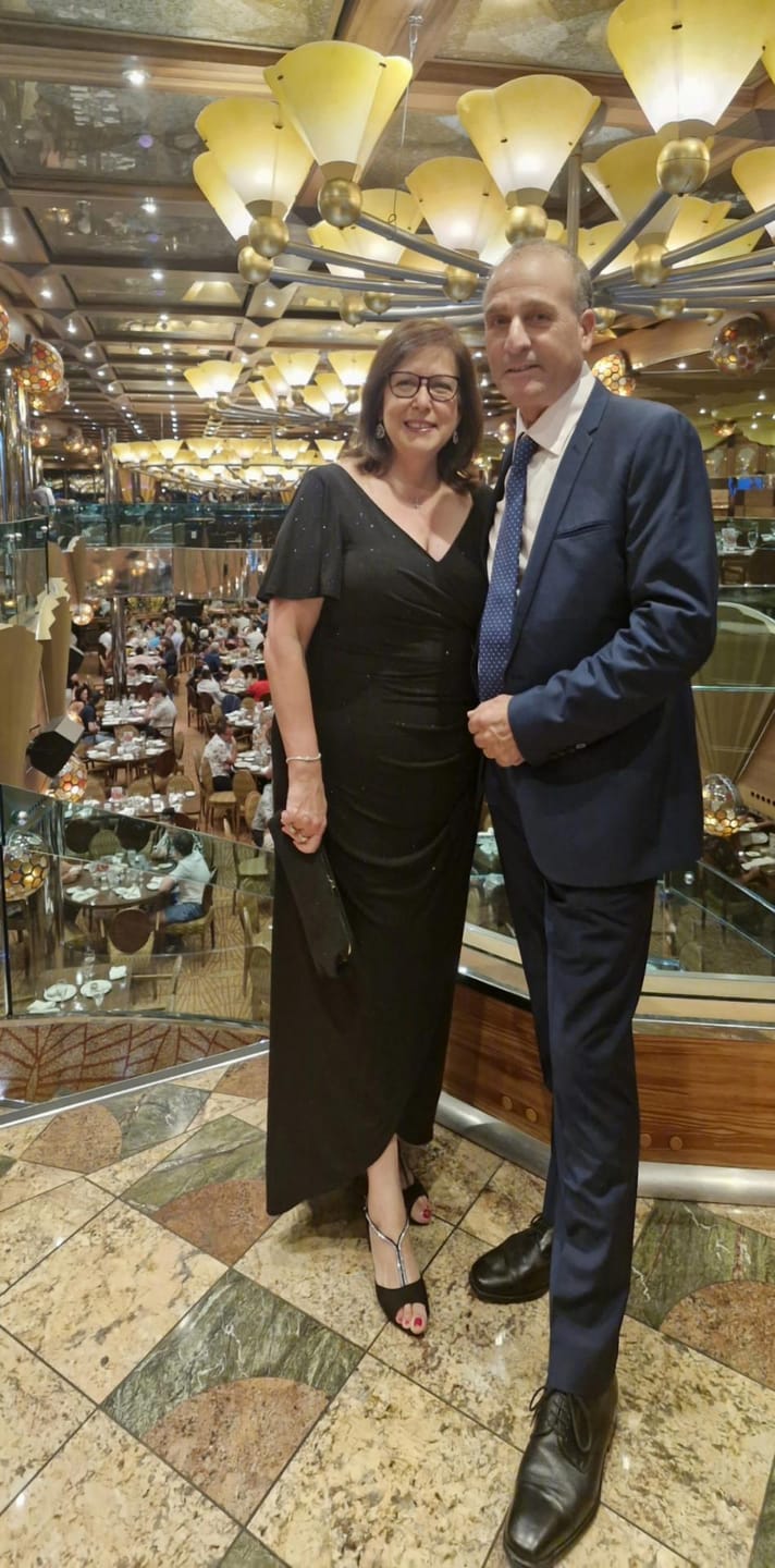 Customer photo review of Honey Black Glitter Gown