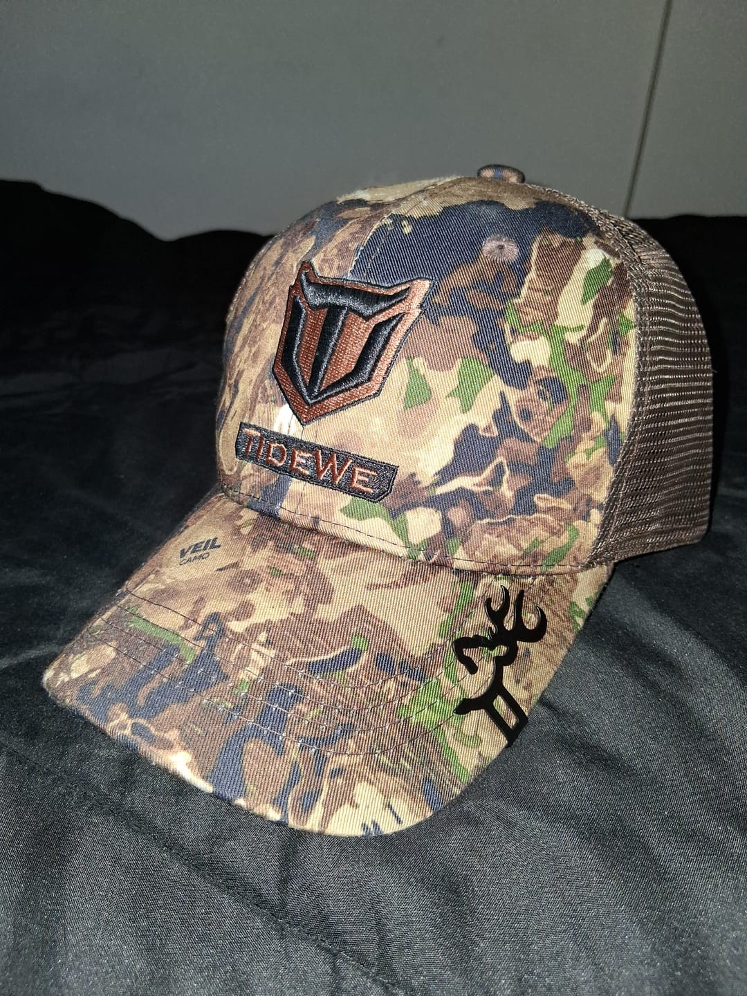 Customer photo review of Veil Whitetail Mesh-Back Logo Hunting Cap