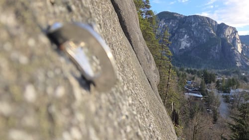 Customer photo review of 10mm (3/8") Sea Urchin Bolt Hanger 316 Stainless Hanger