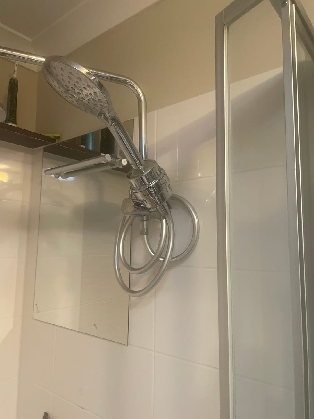 Customer photo review of Shower Purifier - Silver