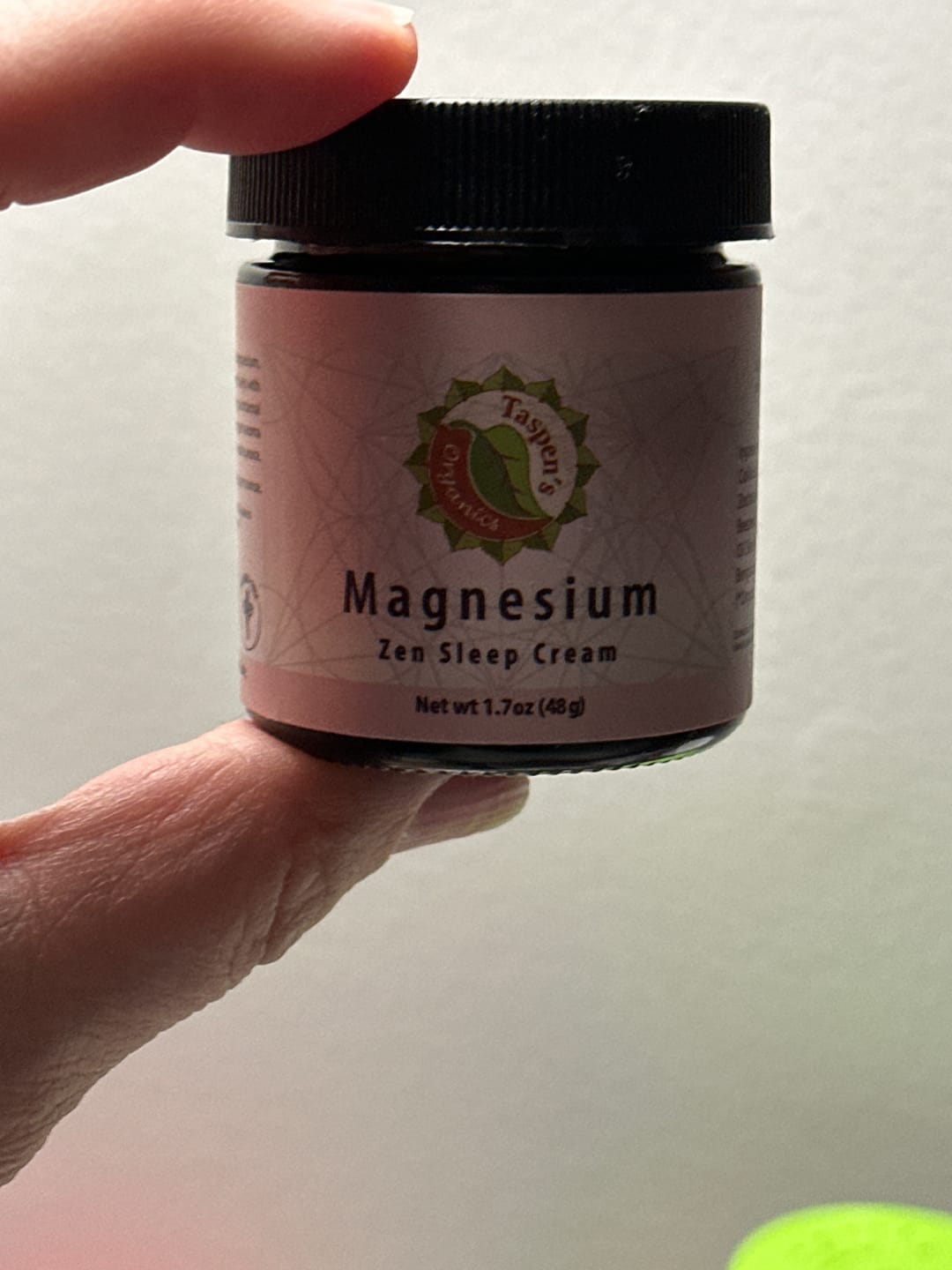 Customer photo review of Magnesium Zen Sleep Cream