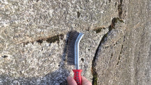 Customer photo review of Red Scratch Brush