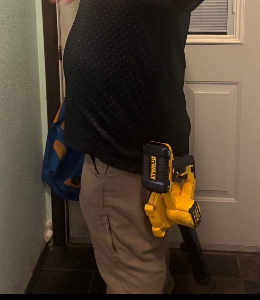 Customer photo review of HookMaster Pro | Utility Hook Holster