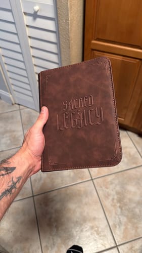 Customer photo review of The Legacy Binder