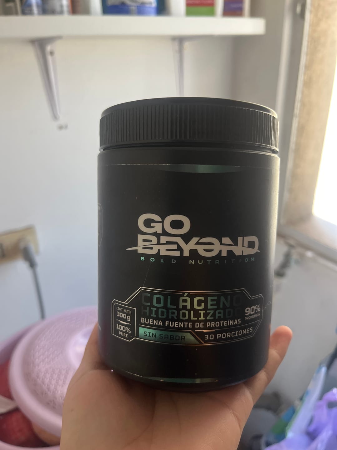 Customer photo review of Colágeno Hidrolizado Puro 300g | Sin Sabor Go Beyond
