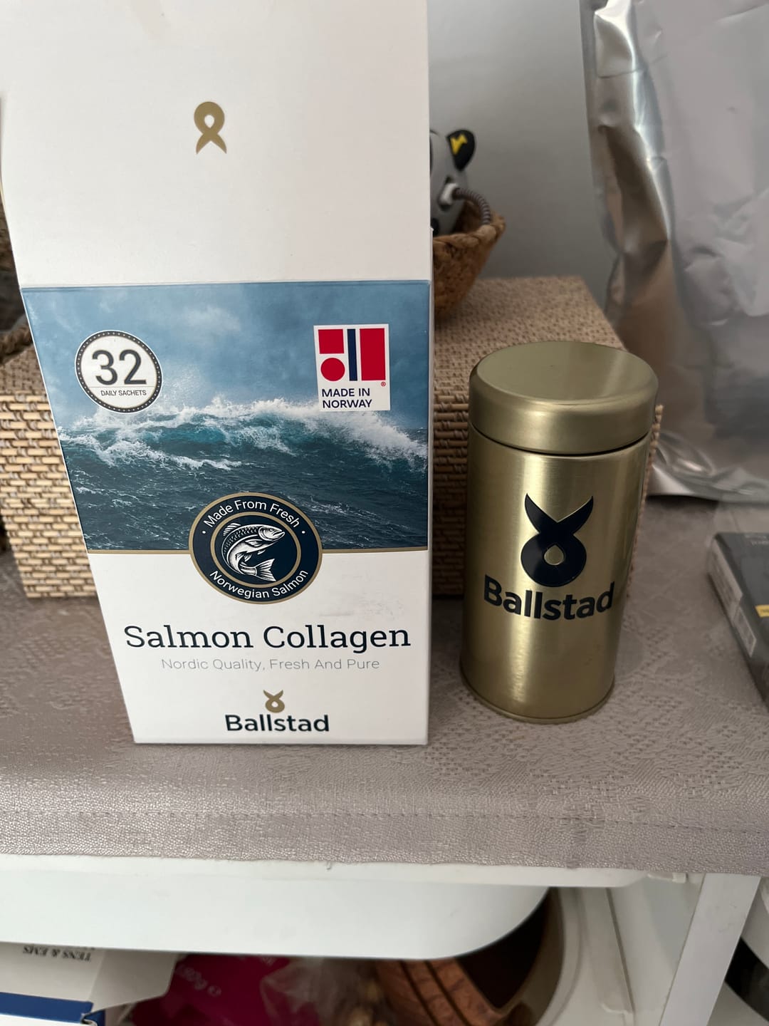 Customer photo review of Lachskollagen - 1 Monat