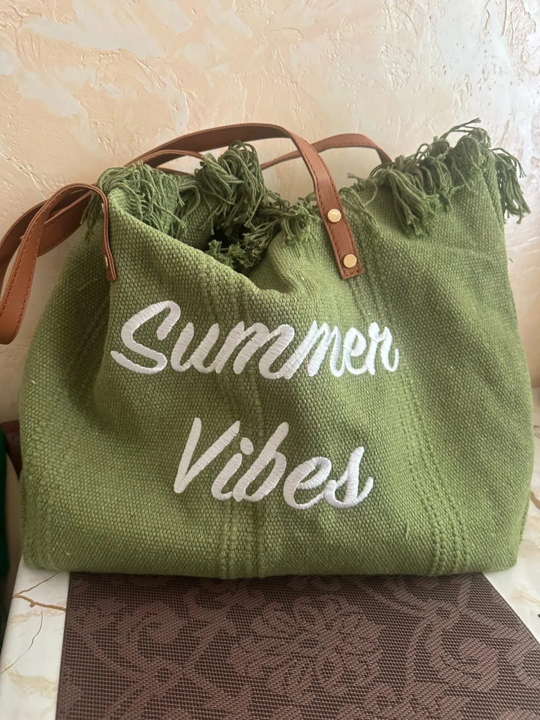 Customer photo review of Sac de Plage Femme Tendance