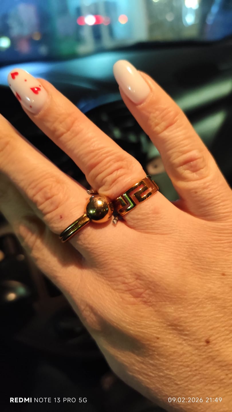 Customer photo review of Inel - Greek Gold