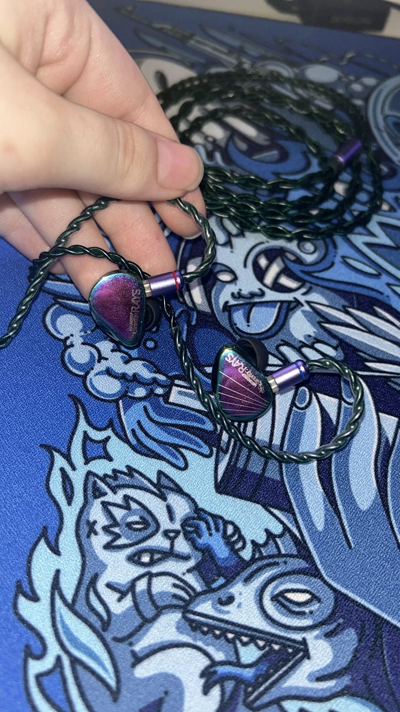 Customer photo review of Moondrop Rays IEM Kulaklık