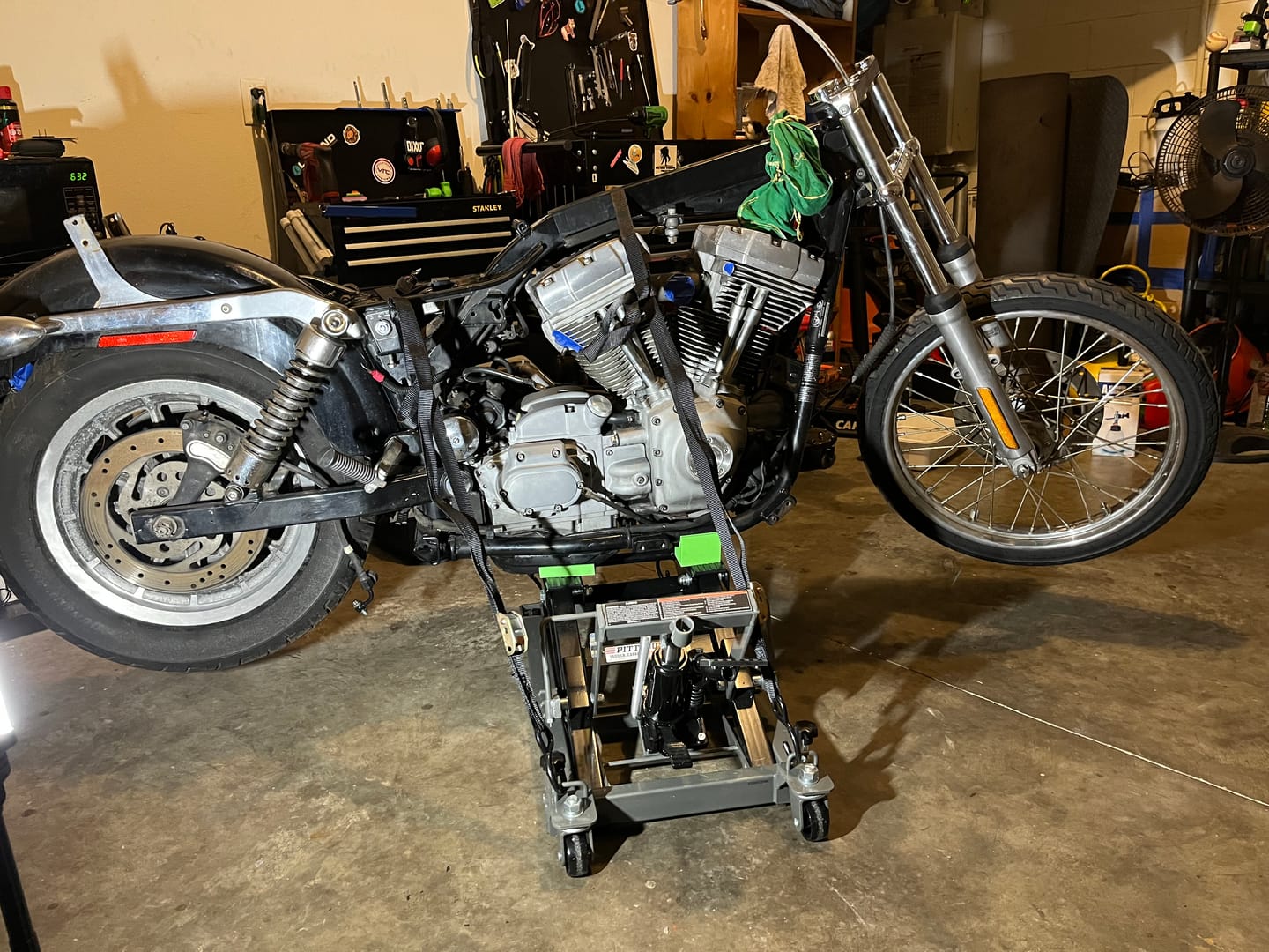 Customer photo review of 99-17 Dyna lift block adapters