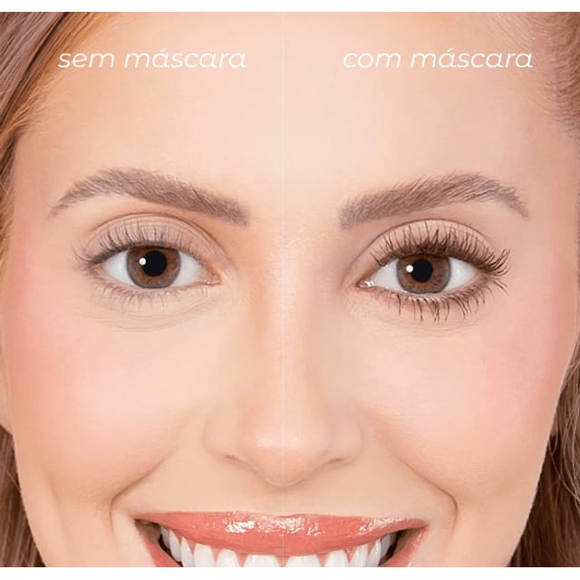 Customer photo review of Máscara para Cílios No Panda Cherry - Bordô