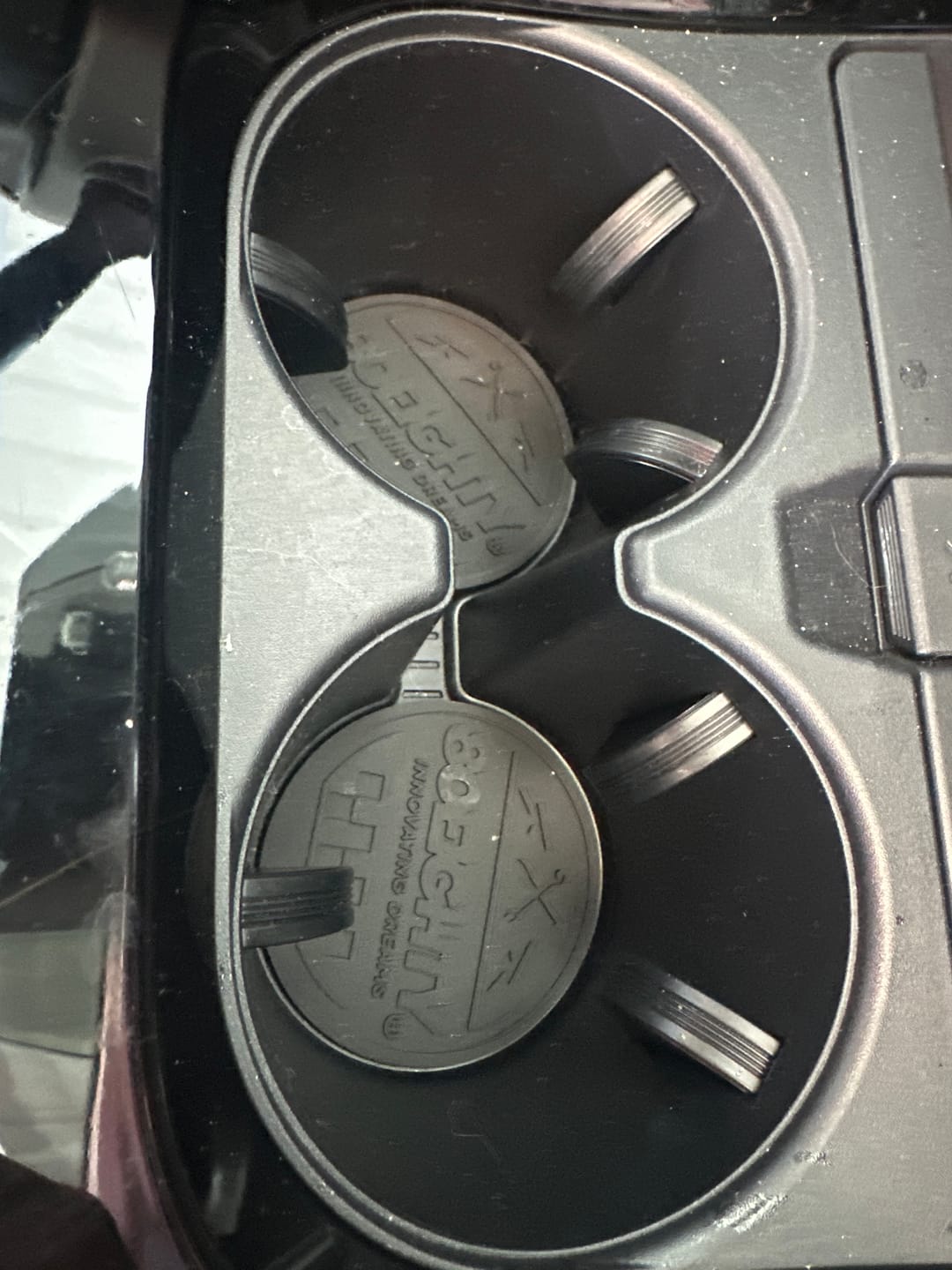 Customer photo review of 80Eighty® Cup Holder Coaster Set