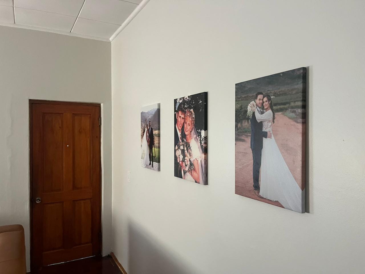 Customer photo review of 3 x A2 Canvas Combo
