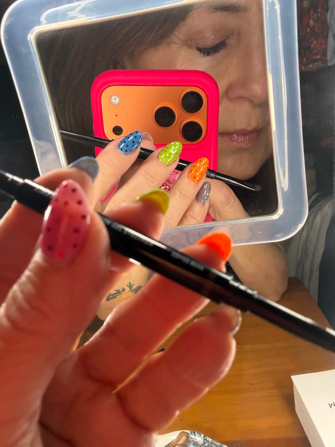 Customer photo review of High Definition Gel Eyeliner