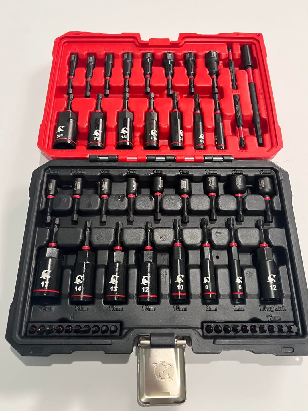 Customer photo review of EZARC 55-Piece Magnetic Nut Driver & Bit Set for Impact Drills and Wrenches