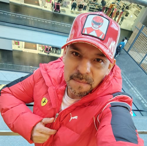 Customer photo review of OVERLORD X Power Rangers: Red Ranger Trucker Cap