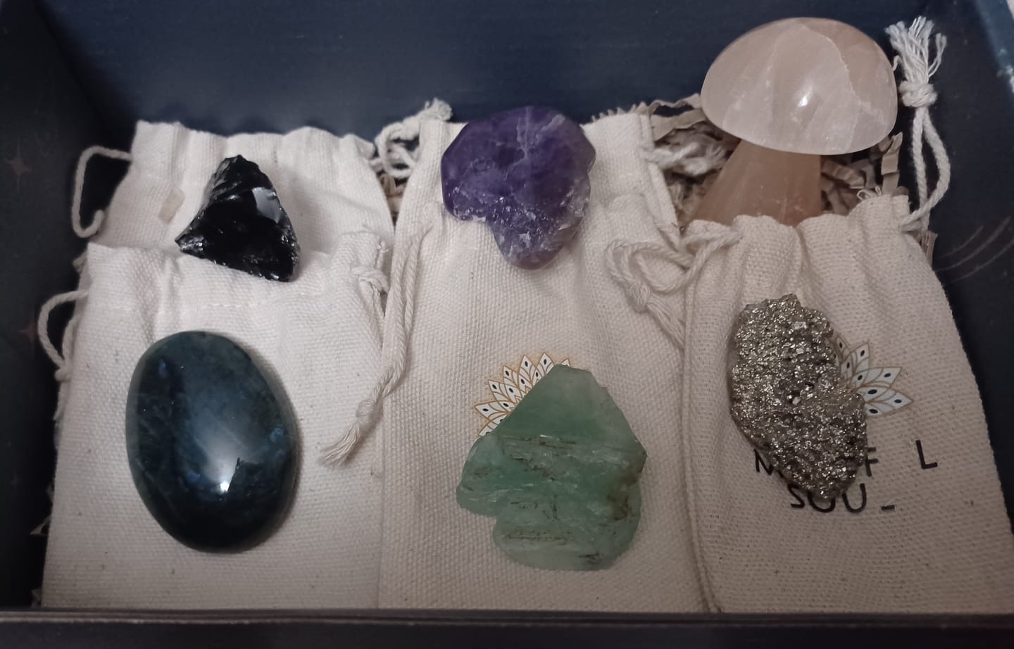 Customer photo review of Crystal Subscription Box