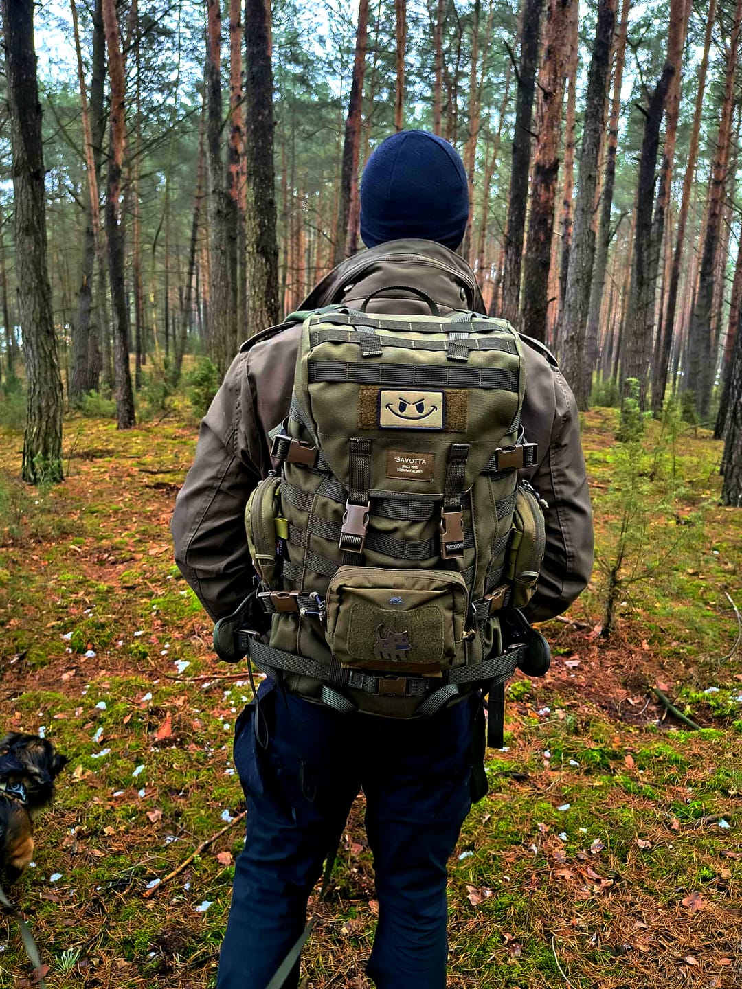Customer photo review of Jääkäri M backpack