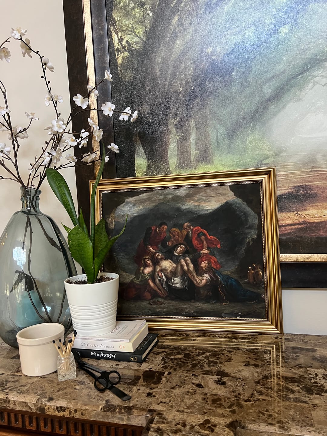 Customer photo review of The Mourning of Christ | Paper
