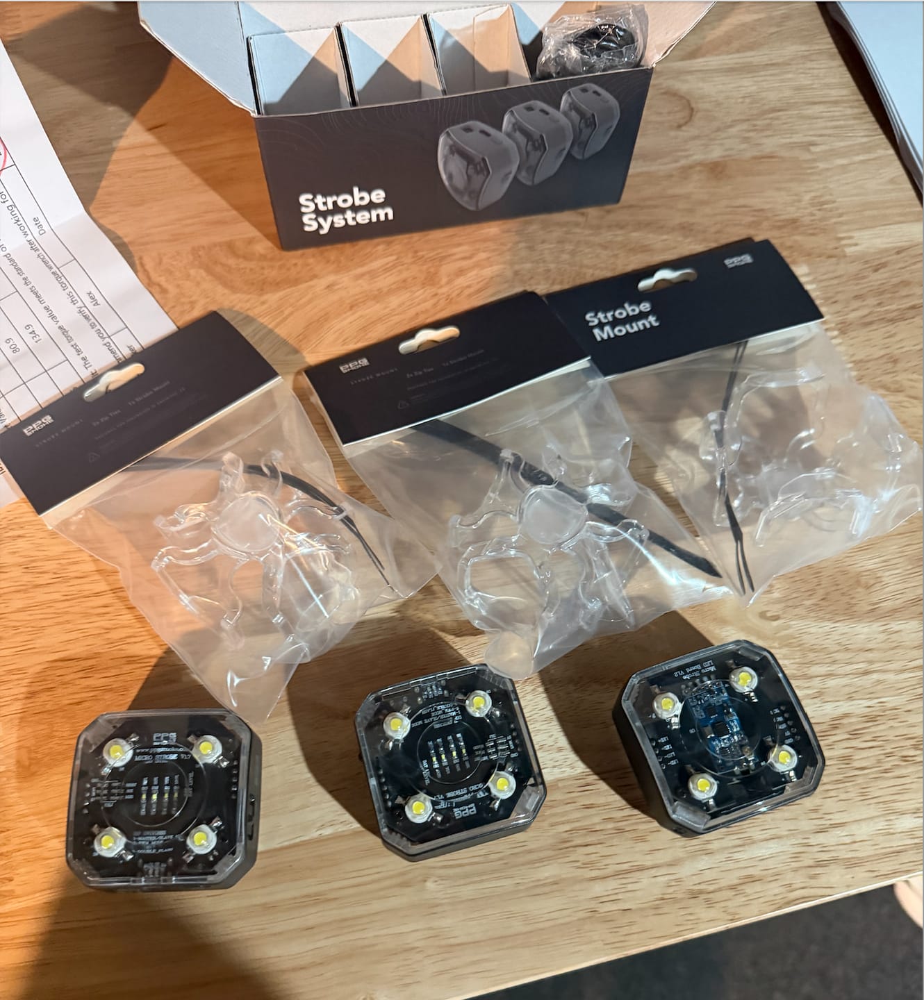 Customer photo review of Strobe Mount