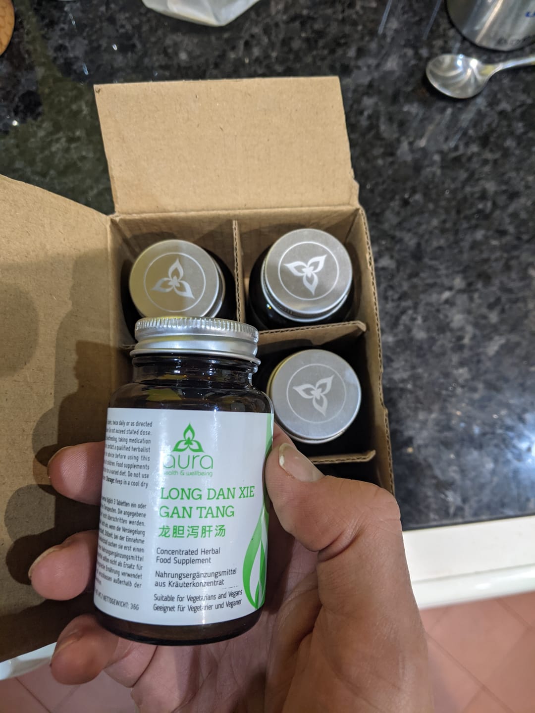 Customer photo review of Long Dan Xie Gan Tang (Cape Jasmine Fruit & Skullcap Root) - 6 x 60 tablets