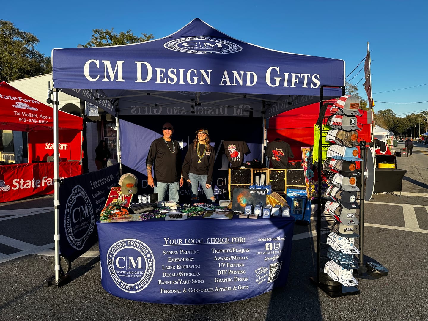 Customer photo review of 10'x10' Custom Tent Packages #11