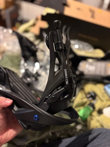 Customer photo review of Push Button Quick Release for Step On® Bindings