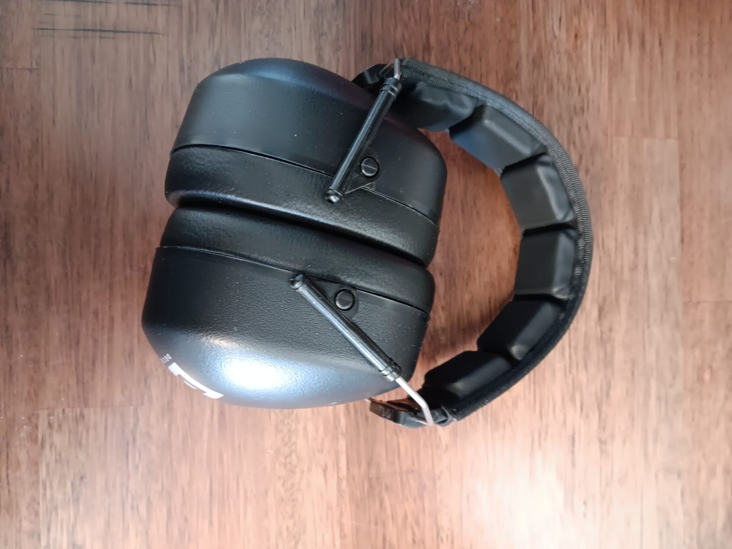 Customer photo review of Decibel Defense Safety Earmuffs