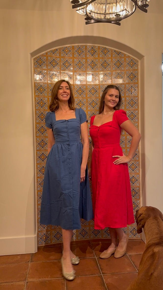 Customer photo review of Estelle Button Down Dress