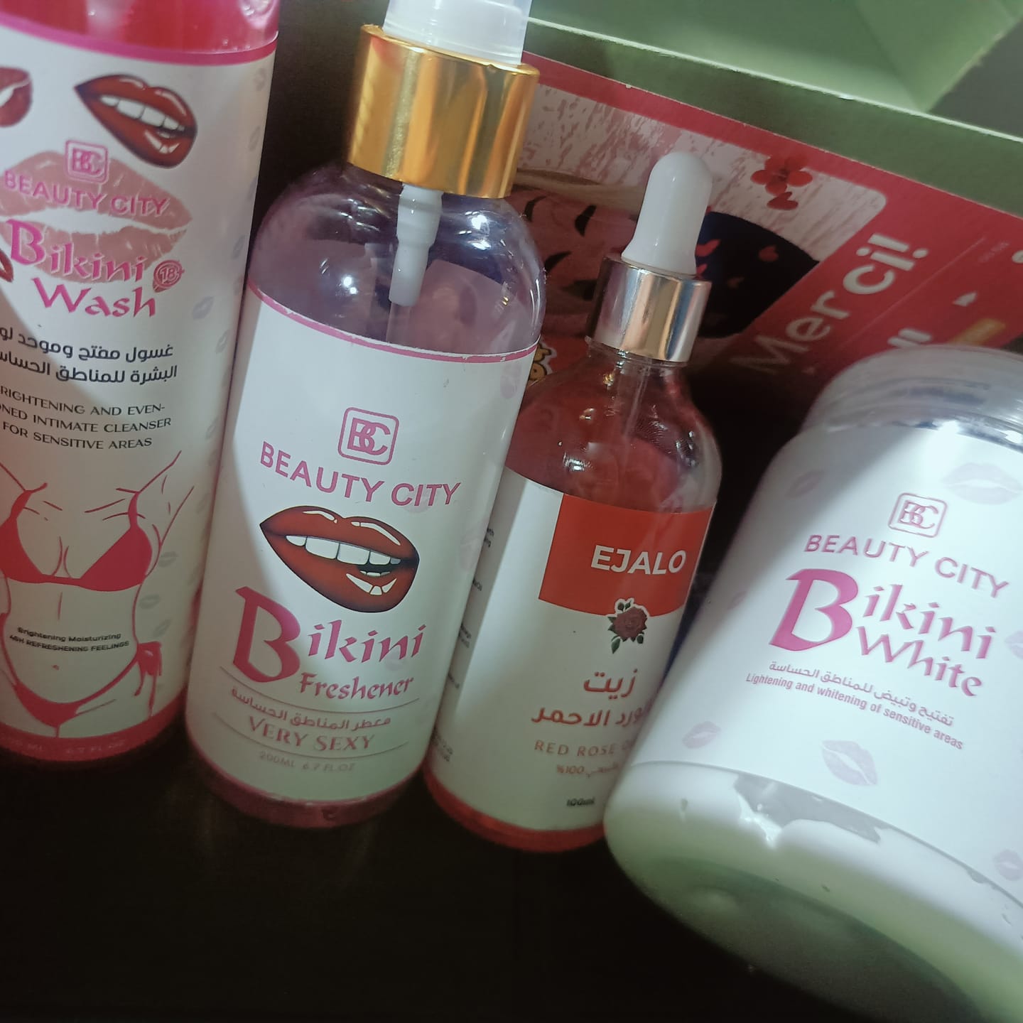 Customer photo review of Fragrant Bikini Care Set - 3 products