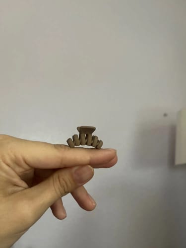 Customer photo review of 5/10/20/30pcs Beige Mixed Pack Small Clips, Cute Girl Accessories - Perfect for Daily Use, Special Occasions, or Travel Gifts