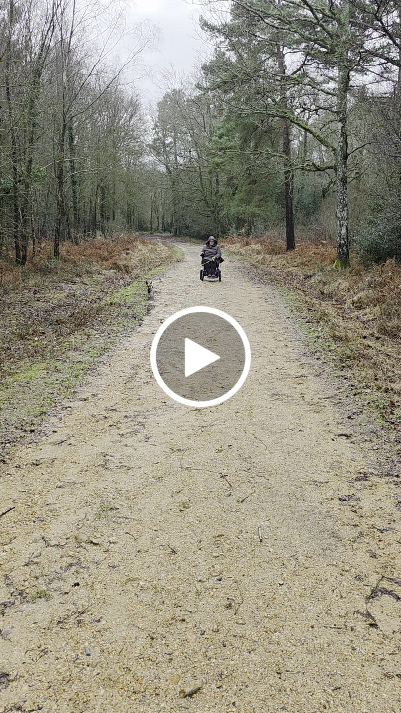 Customer video review of Limited Edition Purple Lightweight Electric Wheelchair | Freedom Pro ST