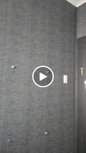 Customer video review of Crocodile Super Fresco Wallpapers - Black