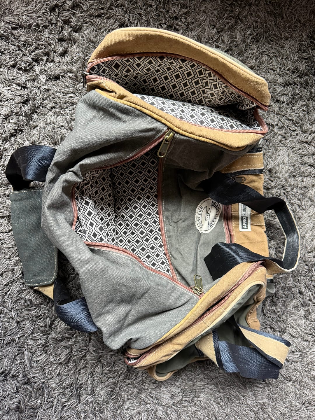 Customer photo review of Globetrotter Duffle Bag