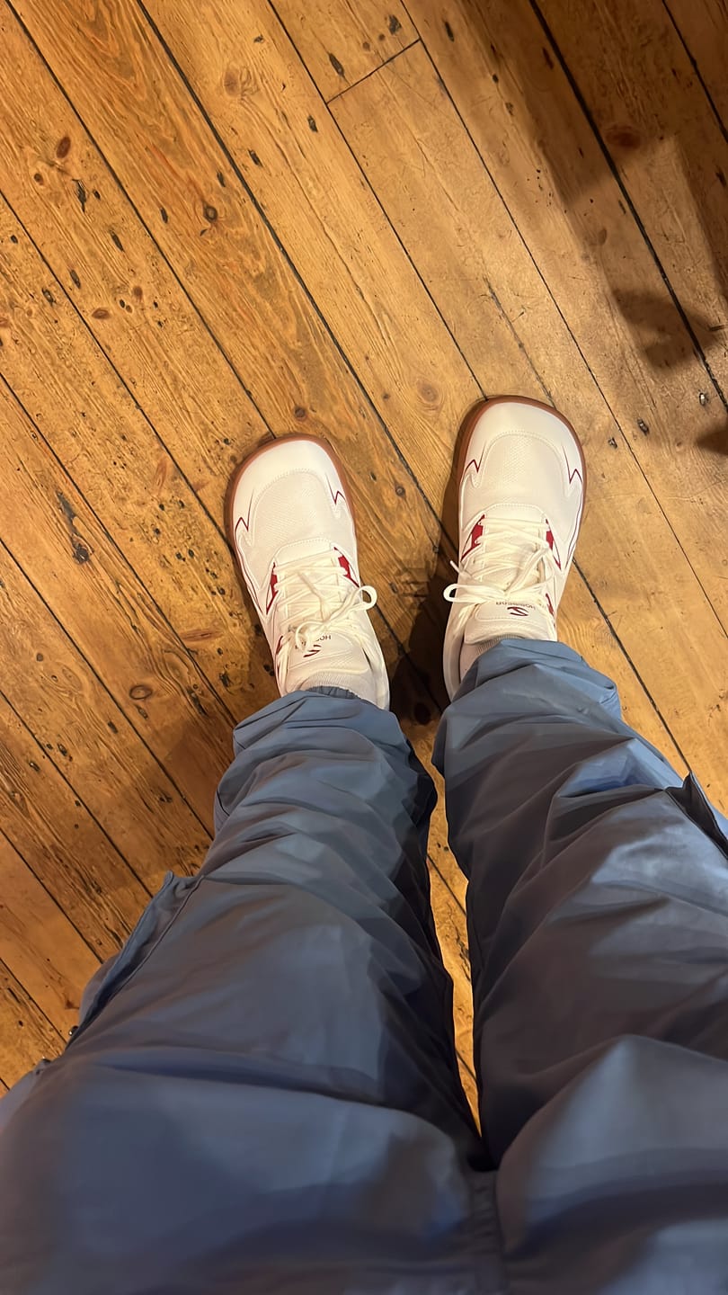 Customer photo review of Gladiolus - Wide Toe Sneakers