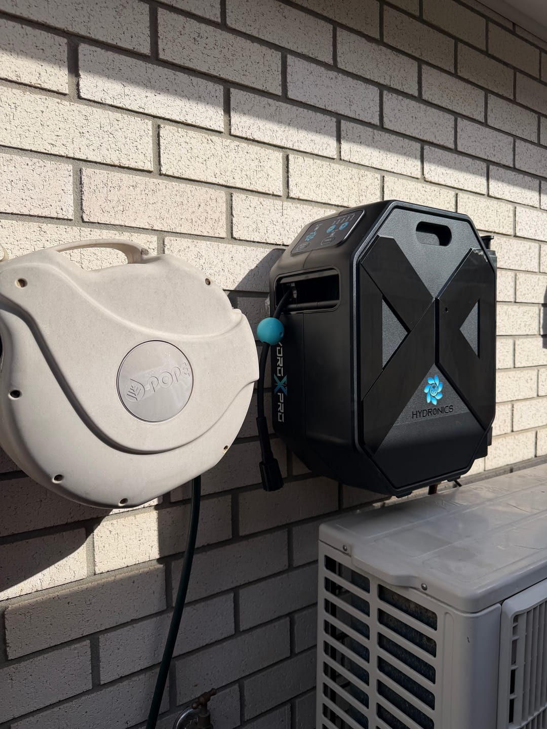 Customer photo review of Hydro-X PRO Wall Mounted Pressure Washer