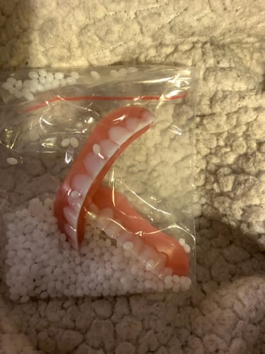 Customer photo review of 🦷  Fit Full Functional DenturesMake you more confident-Made in the USA & FDA-Certified