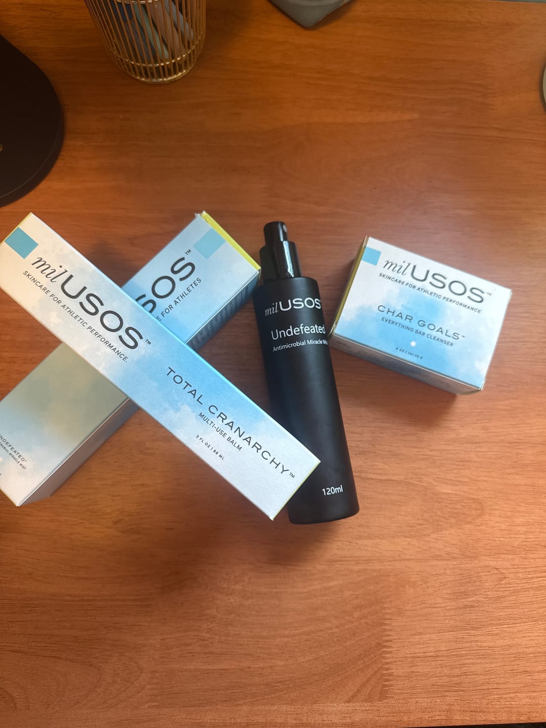 Customer photo review of Char Goals Everything Bar Cleanser