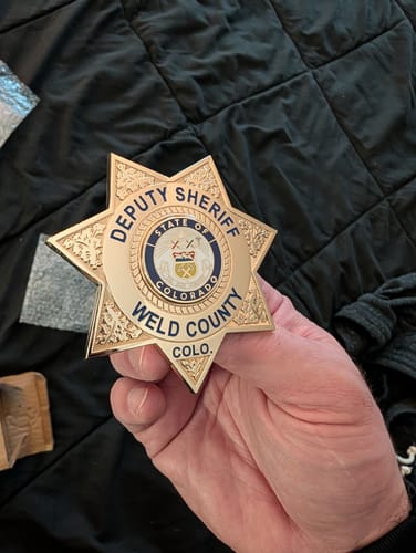 Customer photo review of Customizable Badge BA24