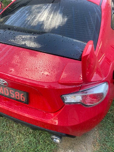 Customer photo review of Aero/Nur Spec Style Trunk Spoiler for Toyota 86 (ZN6) / Subaru BRZ (ZC6) 2012-2021