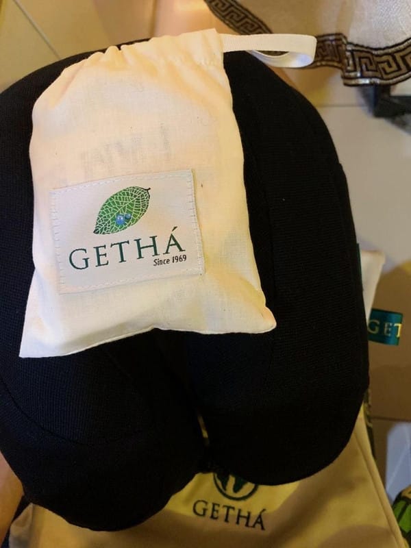 Customer photo review of Smart Neck Latex Pillow - Large