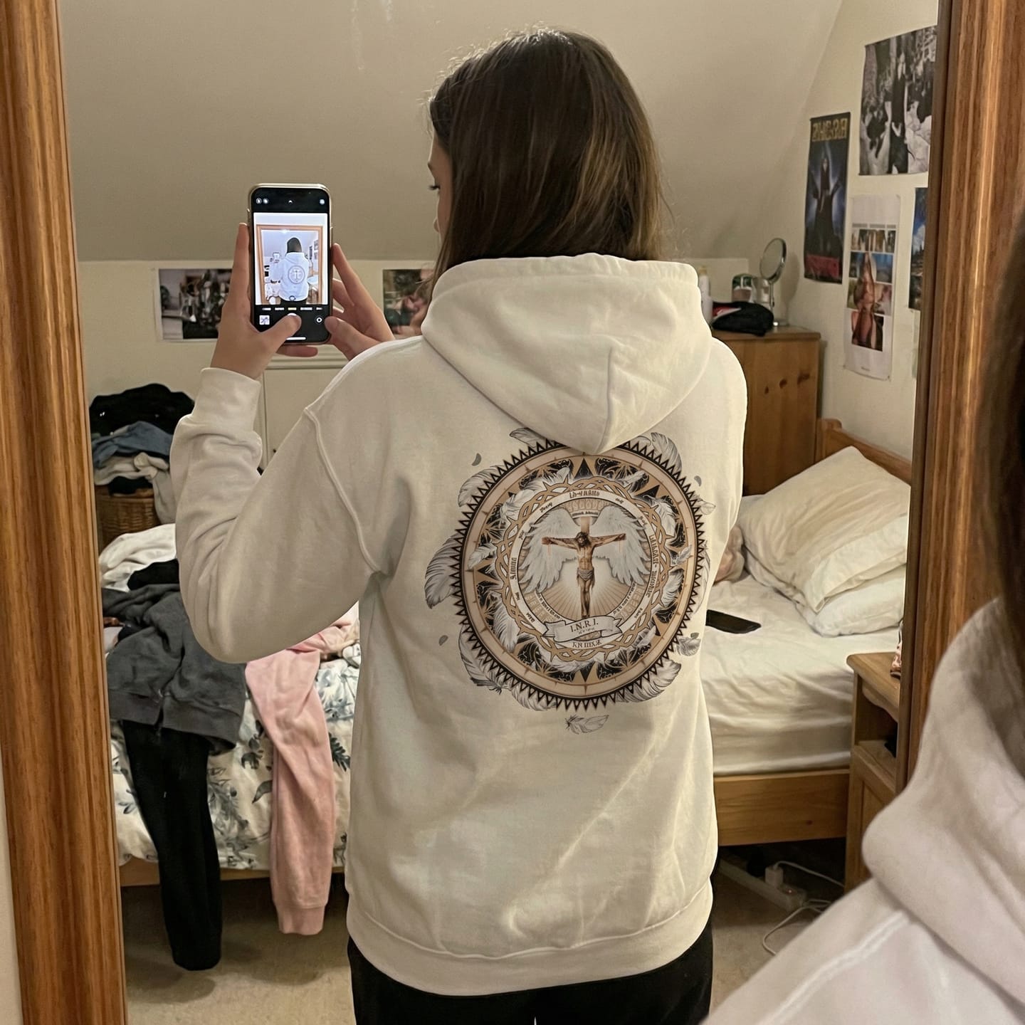 Customer photo review of LE SWEAT "I.N.R.I."