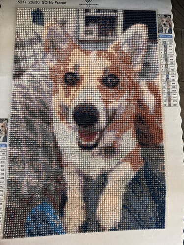 Customer photo review of Diamond Painting - Custom Photo