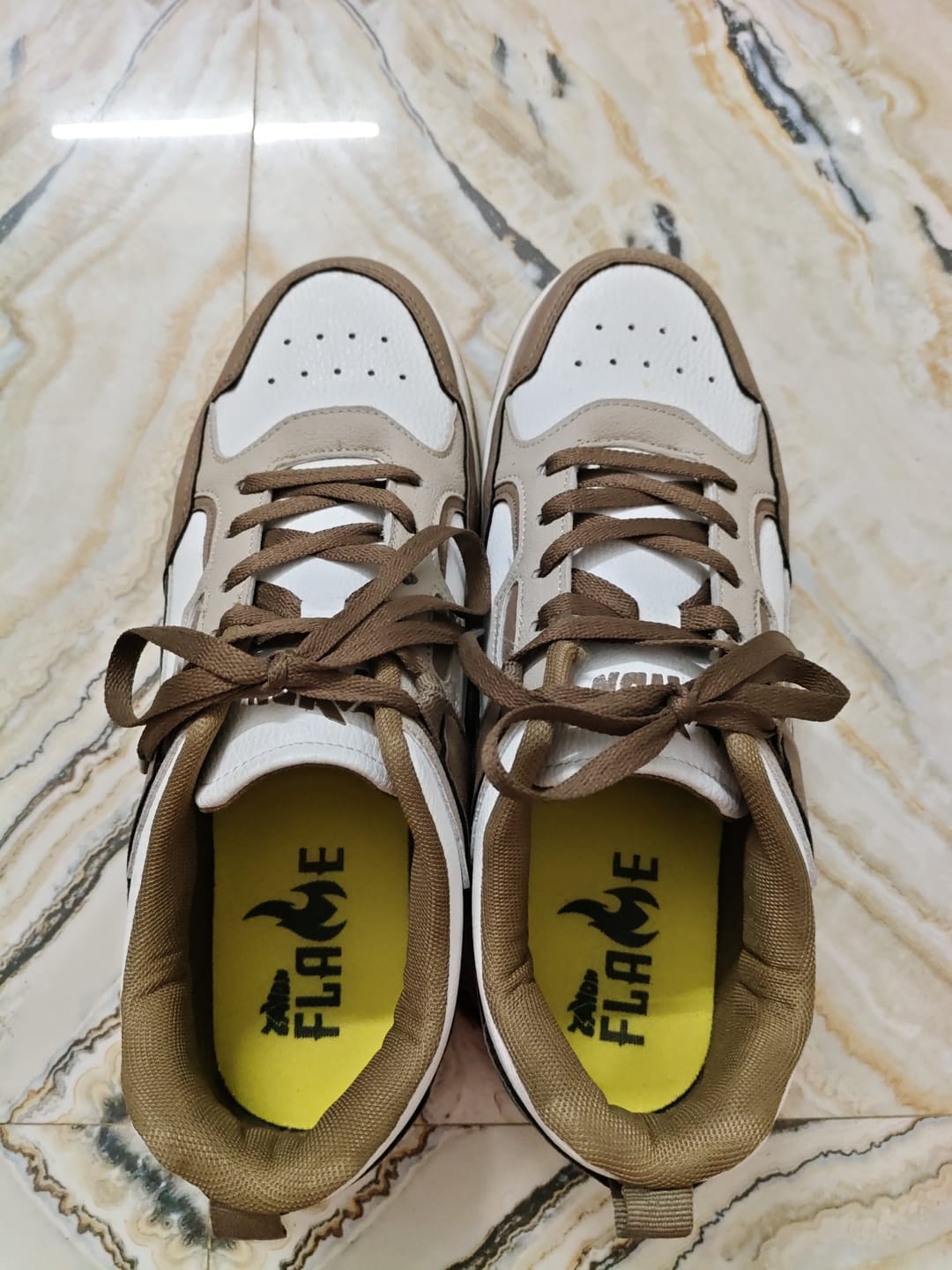 Customer photo review of COOPER Beige Brown