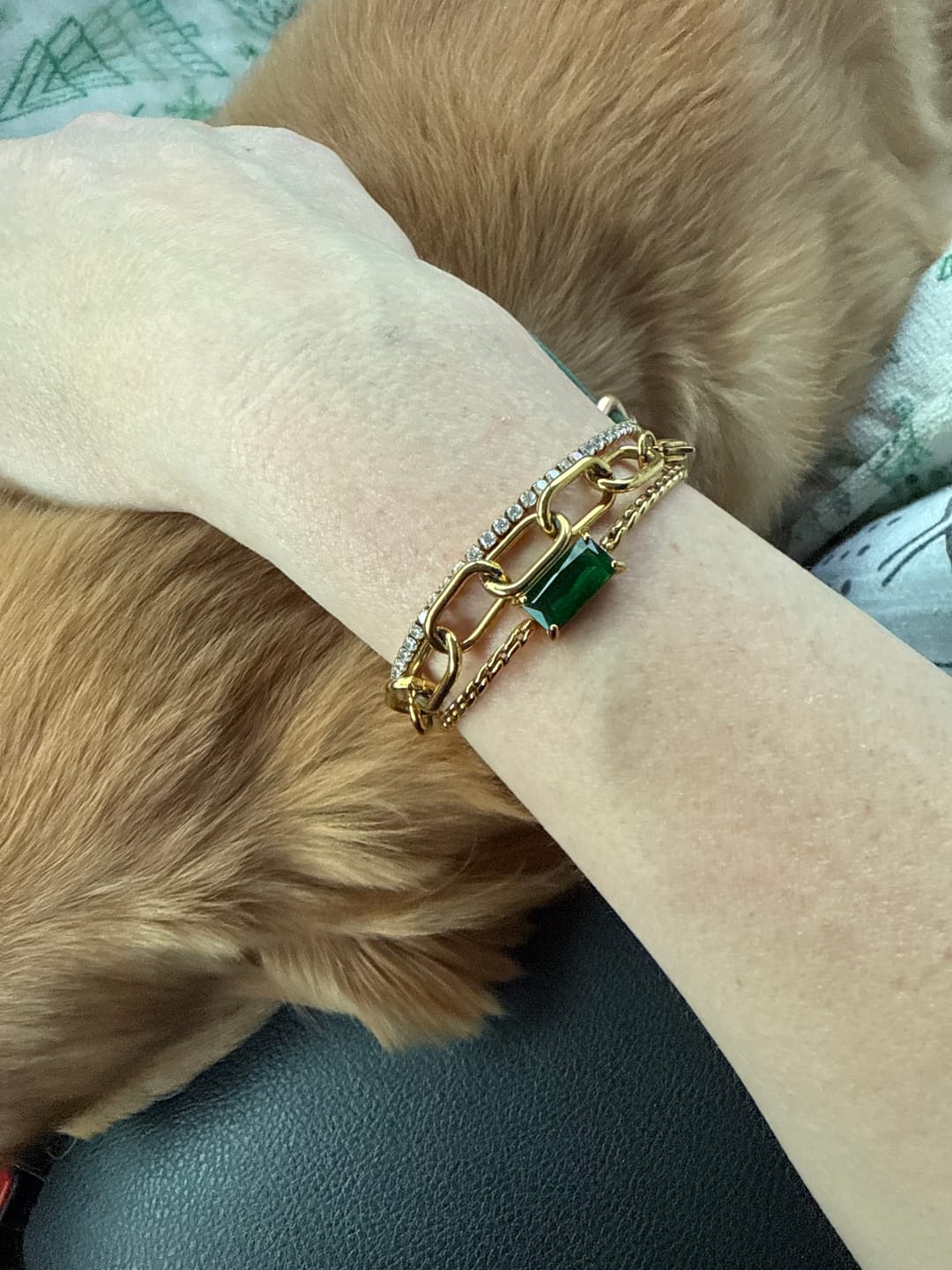 Customer photo review of Constellation Stud Set (set of 5 Pairs) (Bundle)