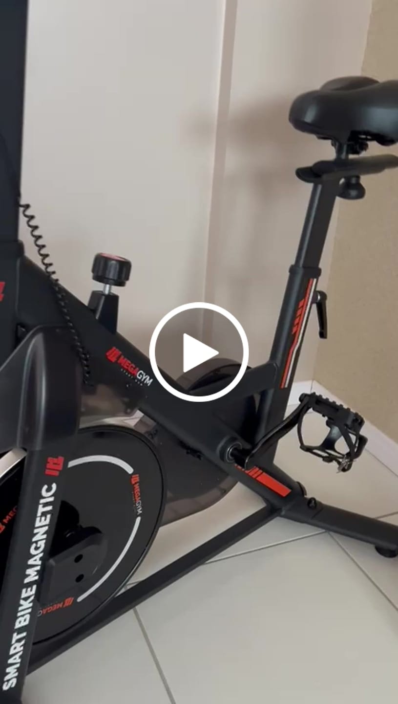 Customer video review of Bicicleta Ergométrica Smart Bike Magnetic MegaGym