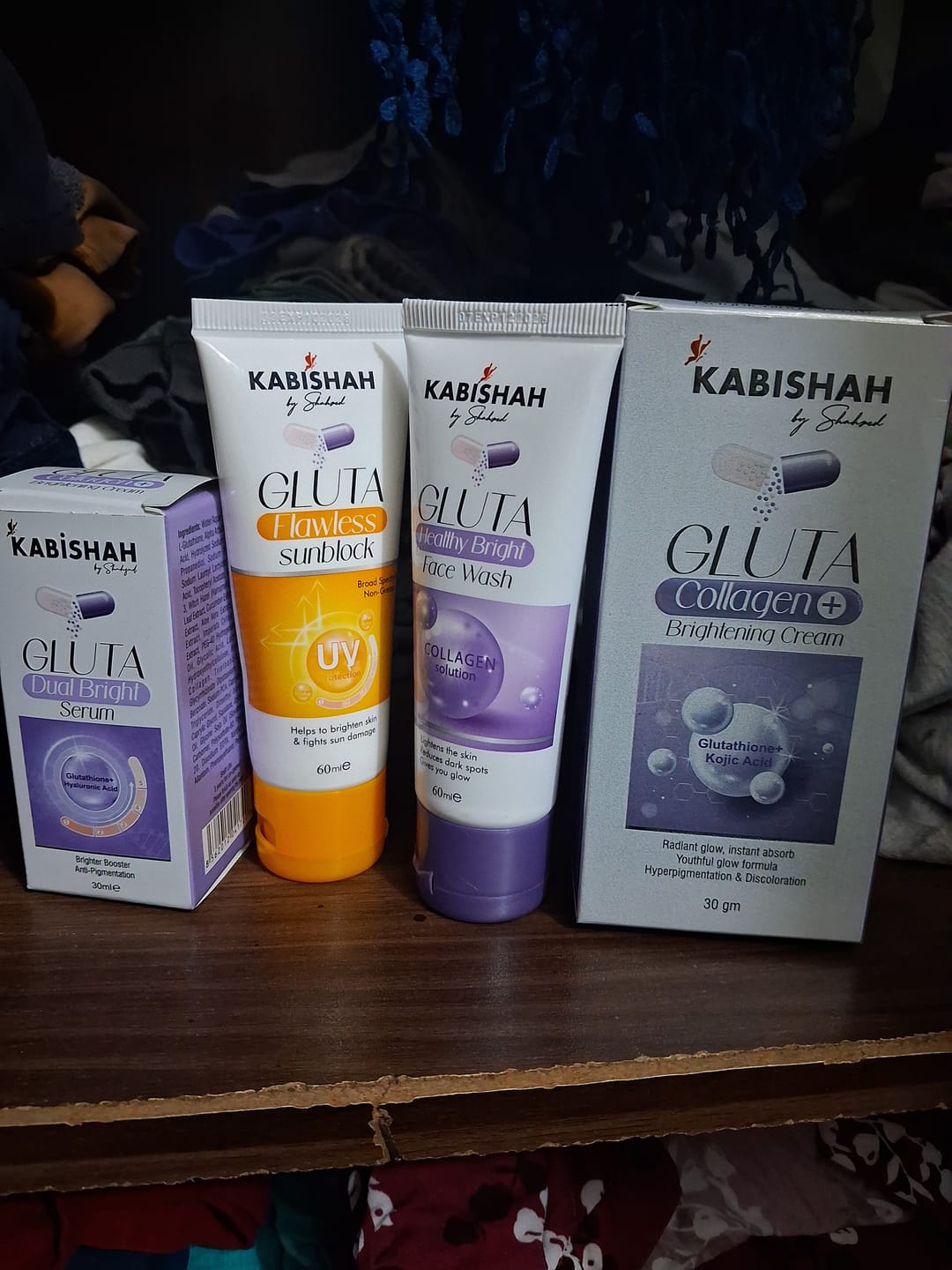 Customer photo review of Gluta Special Radiance Kit
