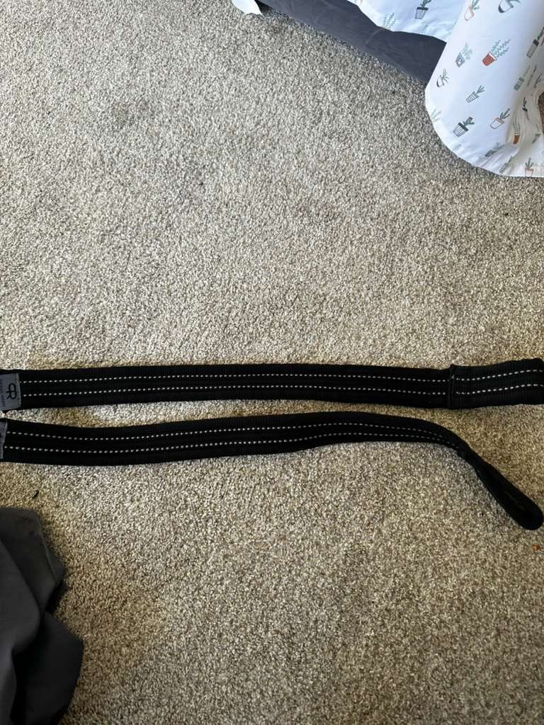 Customer photo review of PR Heavy Duty Premium Lifting Straps - Black/Grey