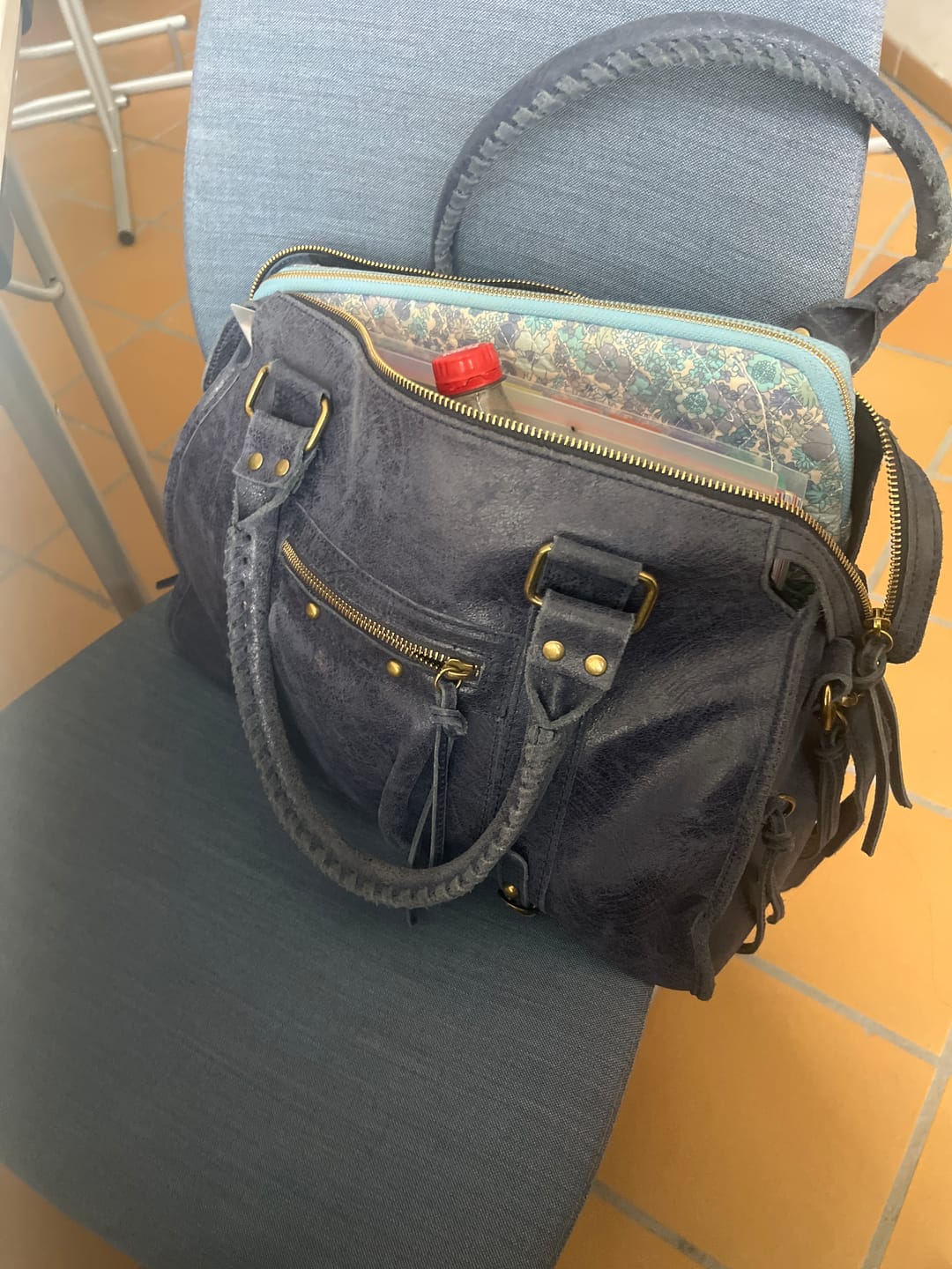 Customer photo review of It girl bag navy